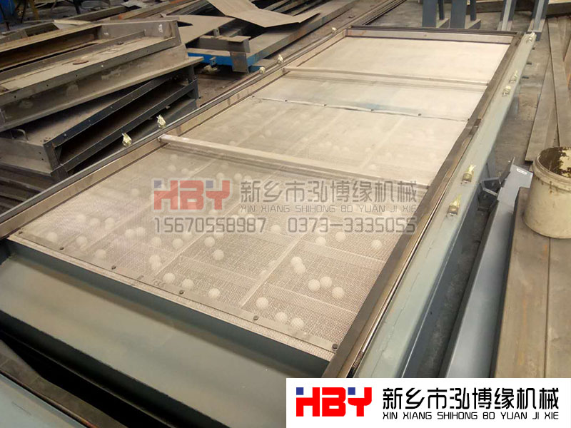 釉料平面回轉篩的介紹    泓博緣機械