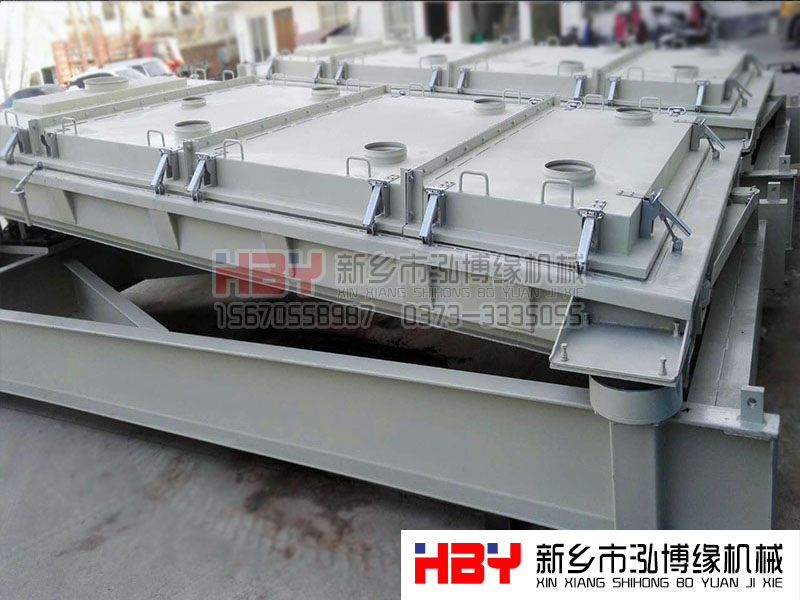 化工平面回轉篩的都有什么特點?平面篩廠家泓博緣機械為您講解一下